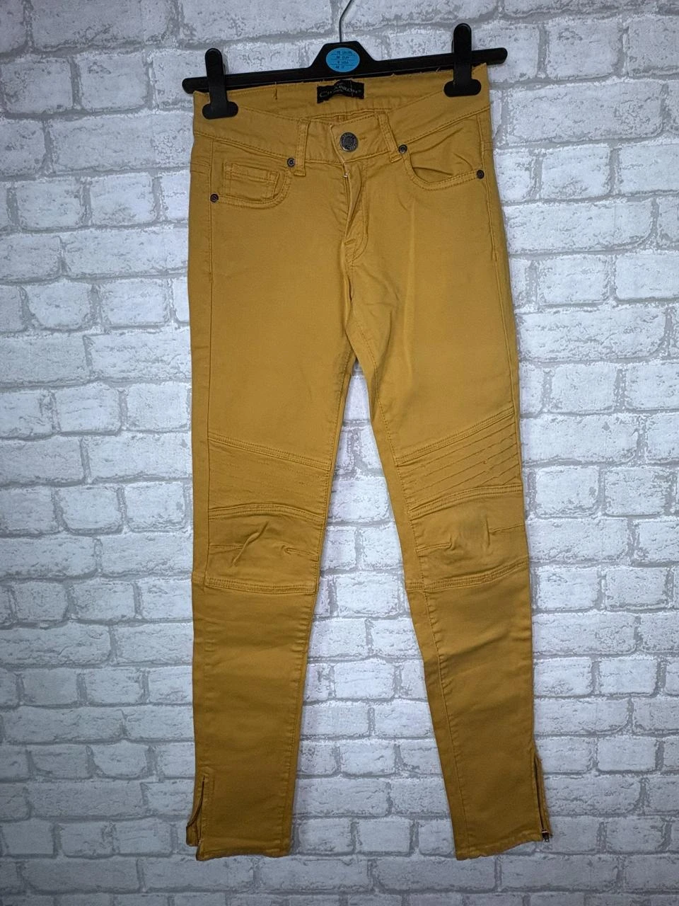 Jeans jaune moutarde Cimarron 34